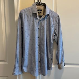 Hugo Boss Mens button up slim fit stretch